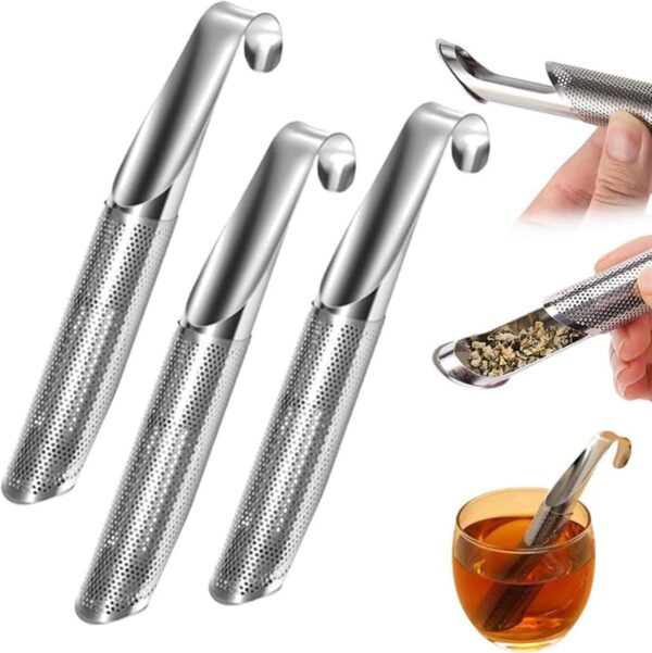 For Loose Leaf Tea, Tea Artifact Creative Pipe - Image 7