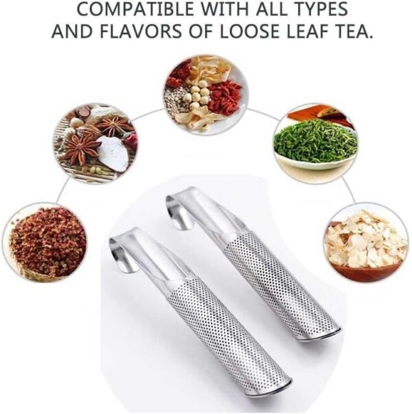 For Loose Leaf Tea, Tea Artifact Creative Pipe - Image 4