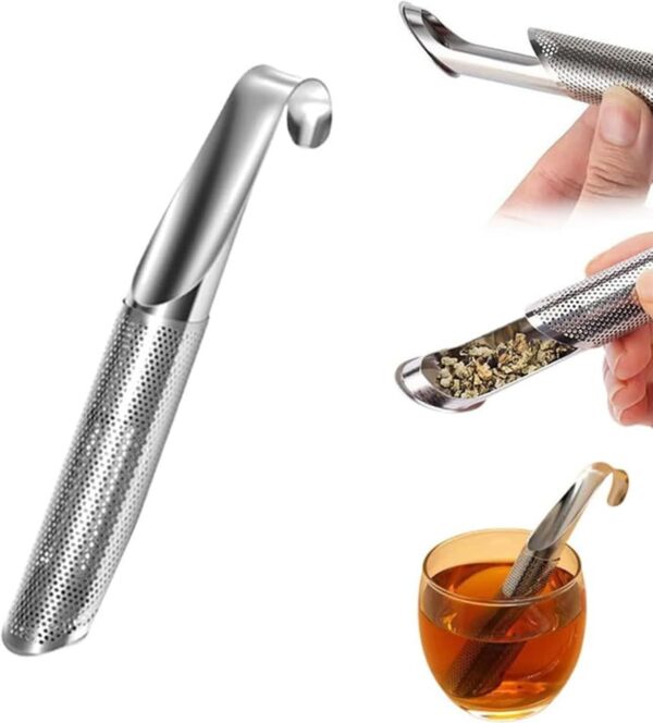 For Loose Leaf Tea, Tea Artifact Creative Pipe - Image 3